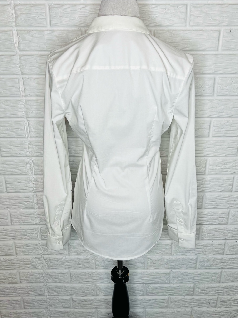 EXPRESS Women’s Button Up Shirt Crisp White Size M - Picture 3 of 7